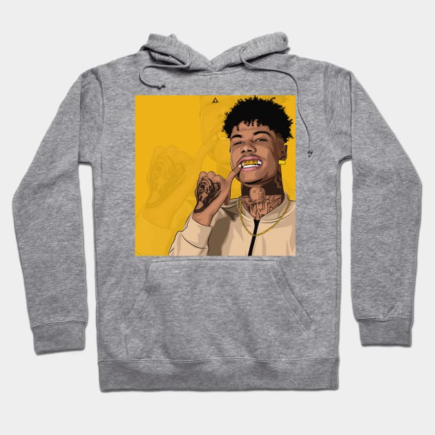 BLUEFACE Hoodie by stooldee_anthony@yahoo.com